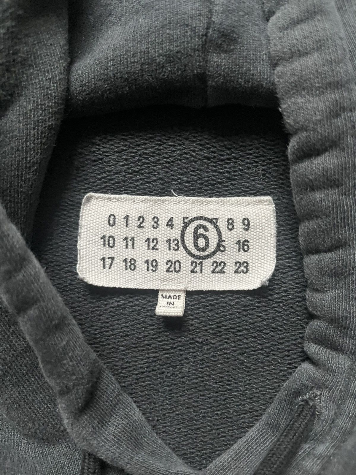MM6 MM6 Numbers Hoodie Size US S / EU 44-46 / 1 - 3 Thumbnail