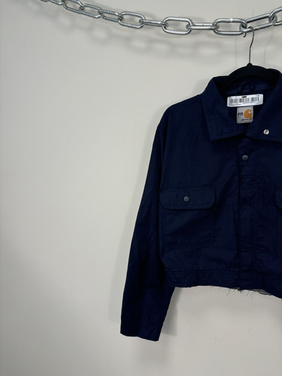 Carhartt Vintage Carhartt Flame Resistant Utility Boxy Cropped Jacket Size US S / EU 44-46 / 1 - 5 Thumbnail