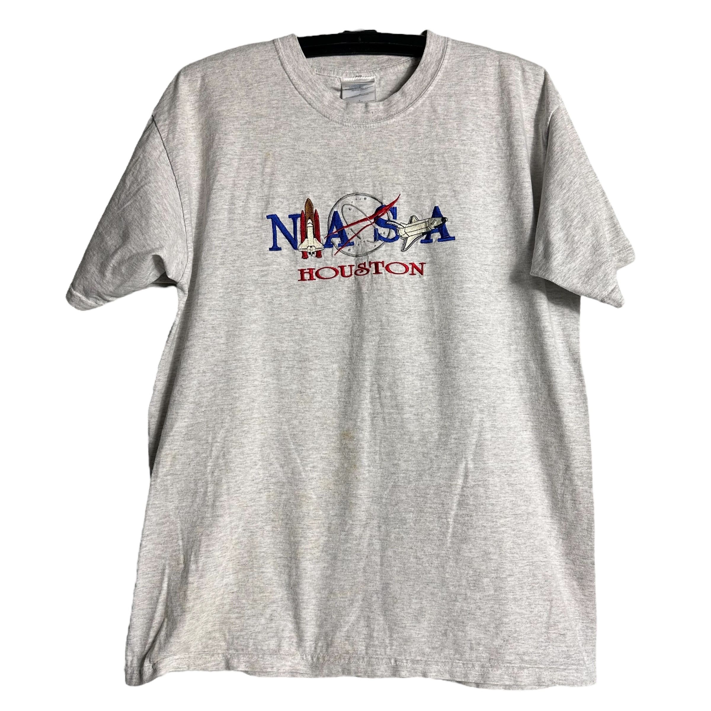 NASA 🔥RARE🔥Vintage NASA Embroidery Logo Spell Out T-shirt Size US L / EU 52-54 / 3 - 1 Thumbnail