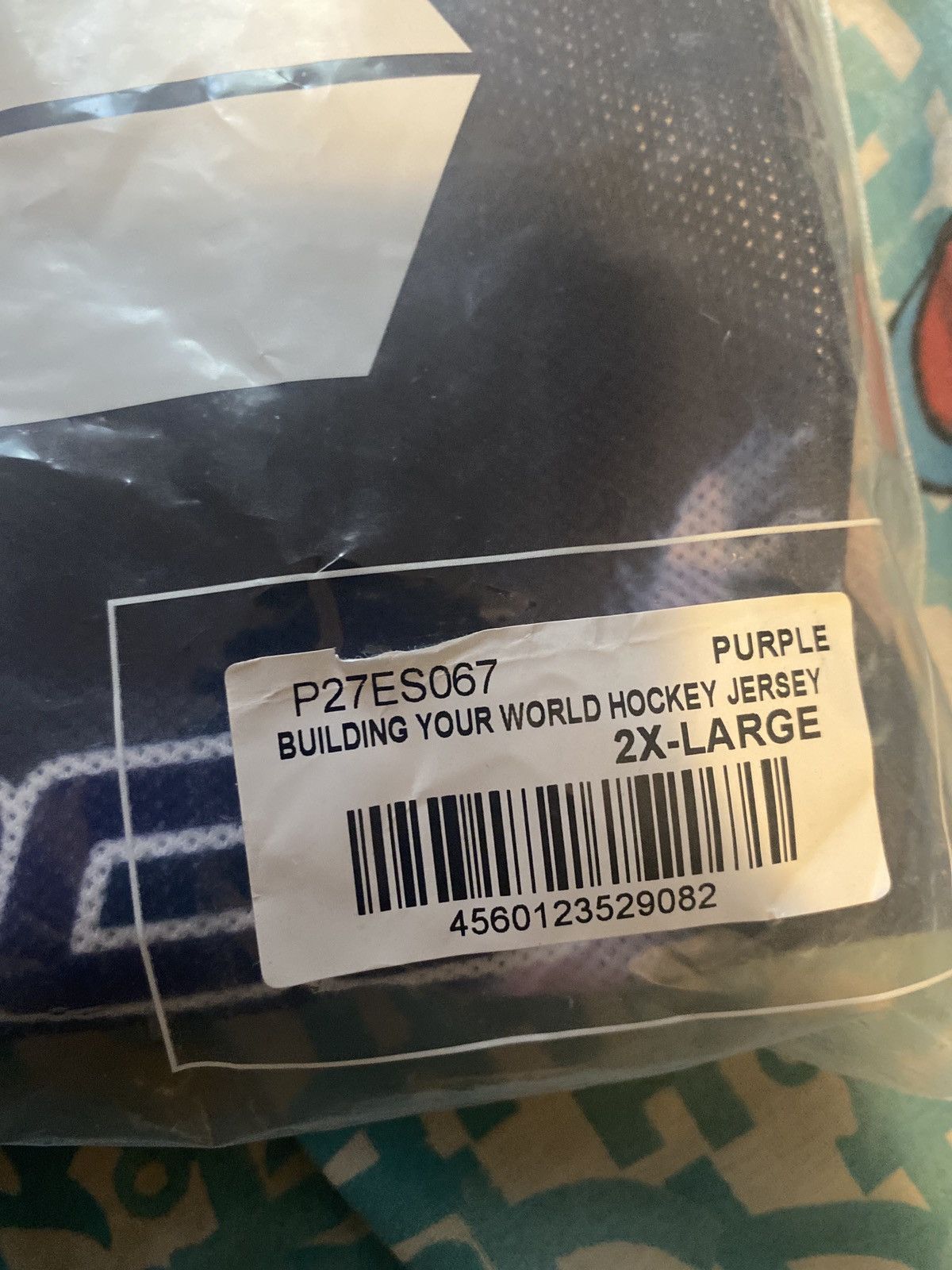 Palace Palace Building Your World Hockey Jersey Purple XXL Size US XXL / EU 58 / 5 - 4 Thumbnail