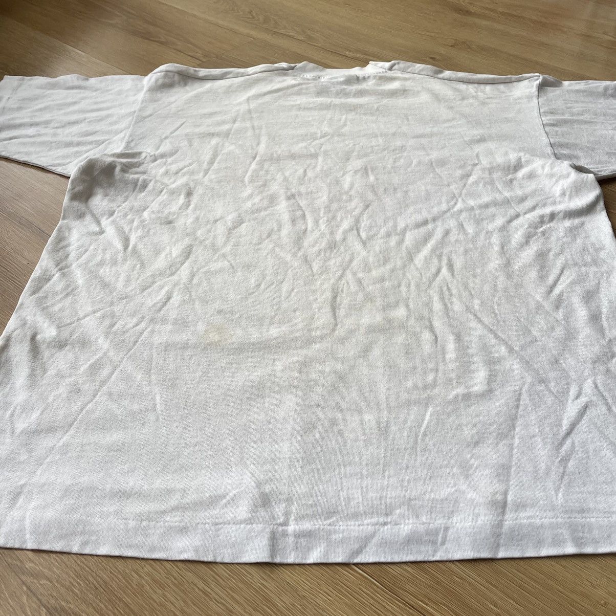 Vintage 80s STP “Is The Edge” NASCAR Racing Trashed T-shirt Tee Size US XL / EU 56 / 4 - 23 Thumbnail