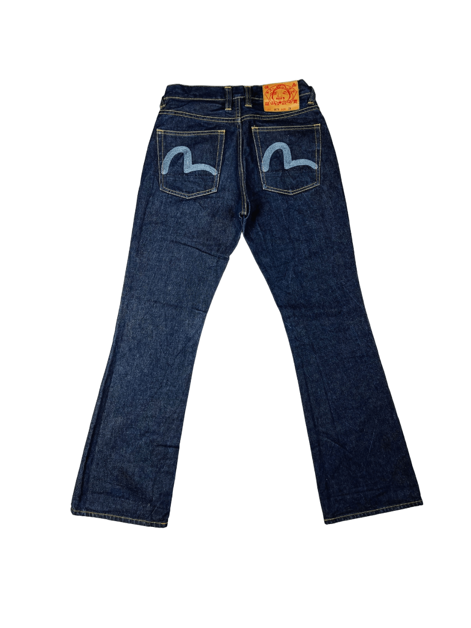 EVISU ダークデニム　EVISU DONNA OSAKA 26×32 Vintage Evisu Donna Osaka Denim Jeans - Etsy