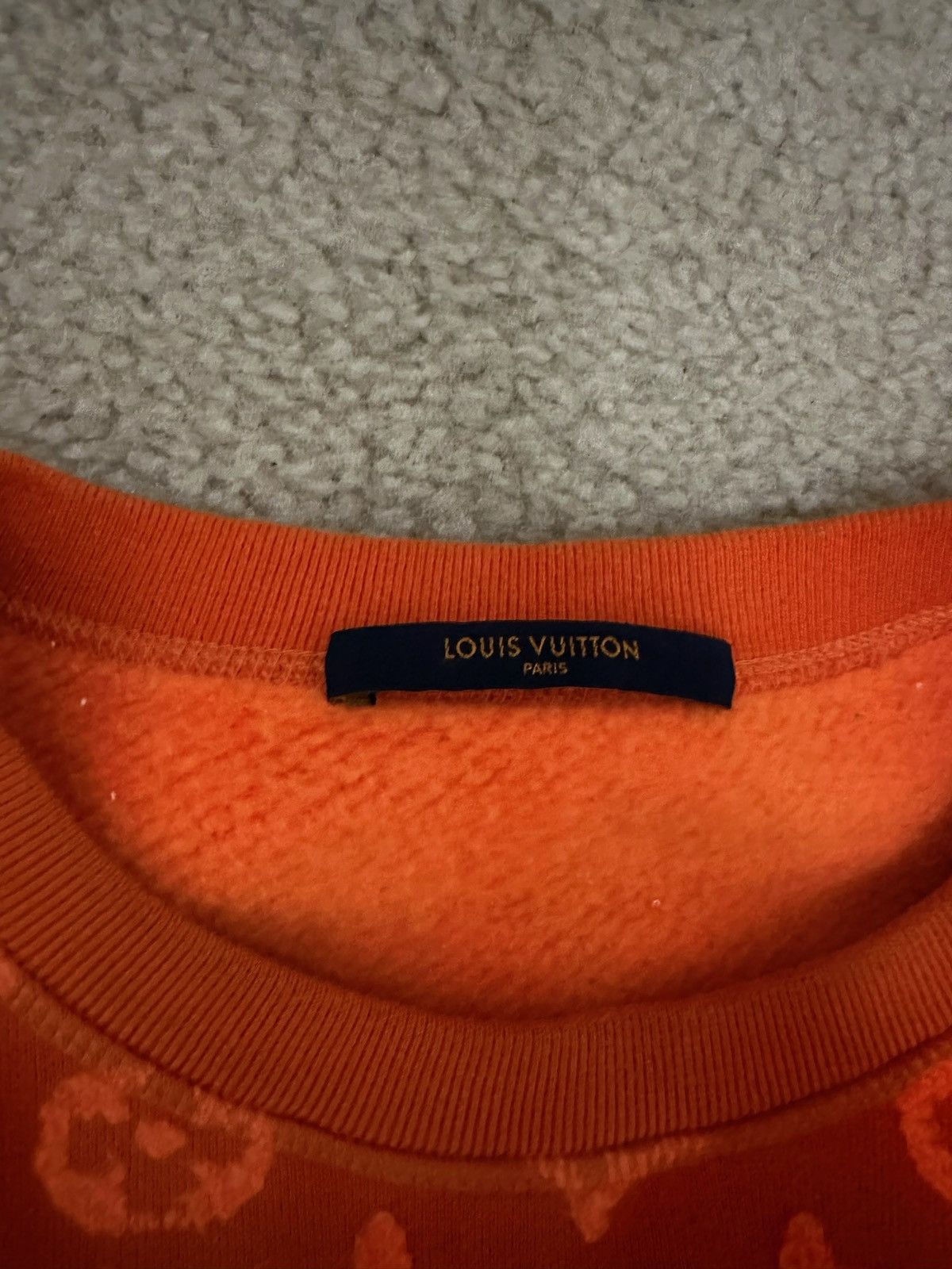 Louis Vuitton Louis Vuitton Monogram Sweater in Orange Size US L / EU 52-54 / 3 - 3 Thumbnail