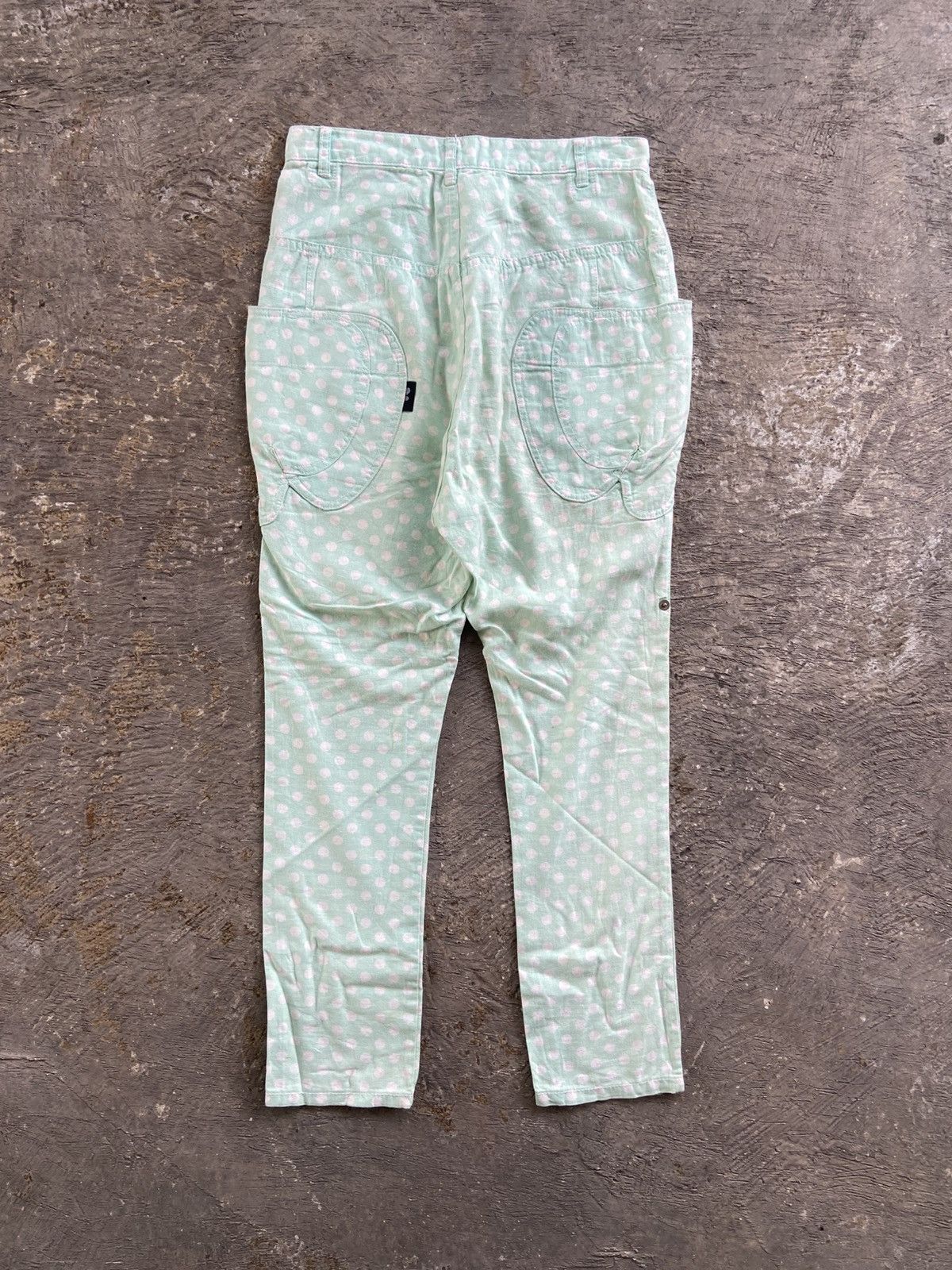 Issey Miyake 2000s Mercibeacoup by Issey Miyake - Polkadot Pants Size US 31 - 12 Thumbnail