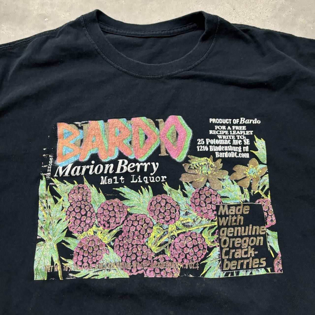 Japanese Brand × Vintage Crazy Vintage Y2K/2000s Obscure Trippy Psychedelic Crack Berries Hippie Graphic Tee! Size US L / EU 52-54 / 3 - 2 Thumbnail