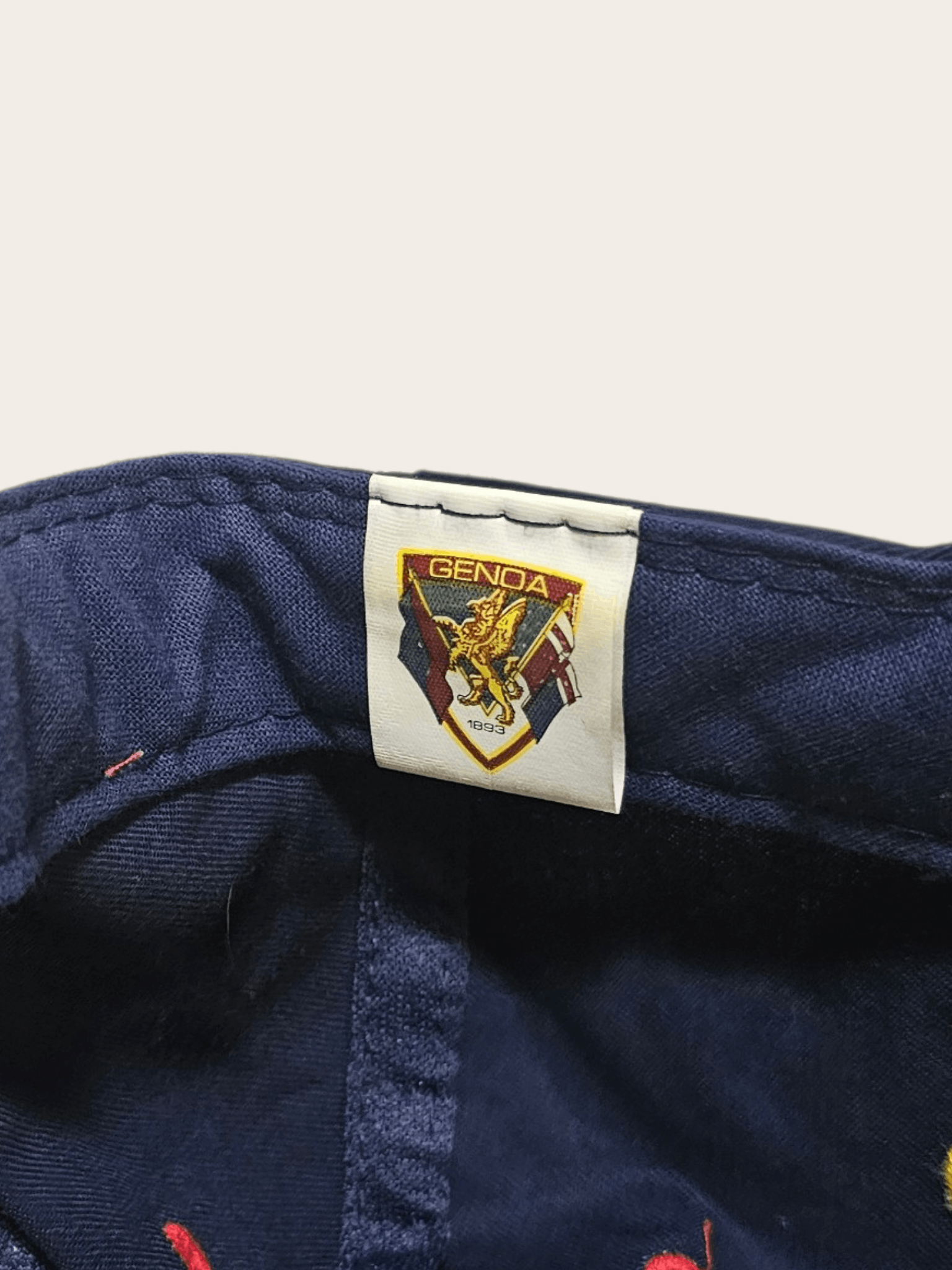 Vintage Genoa 90's Logo Spellout Hat Size ONE SIZE - 5 Thumbnail
