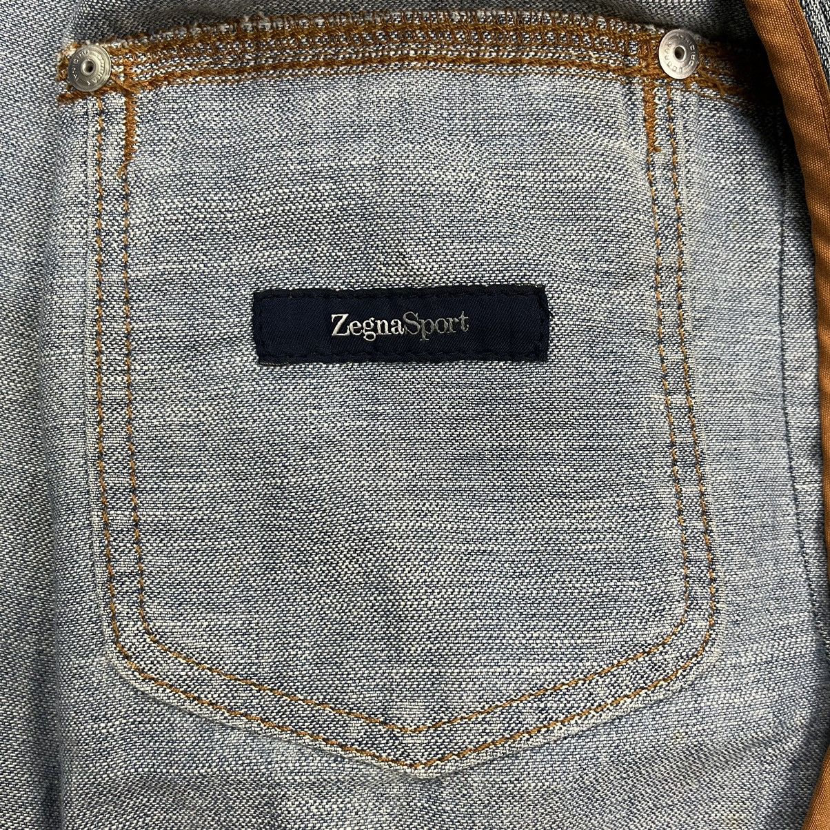 Ermenegildo Zegna × Vintage × Z Zegna Vintage Zegna Sport trucker denim jacket Size US XL / EU 56 / 4 - 12 Thumbnail