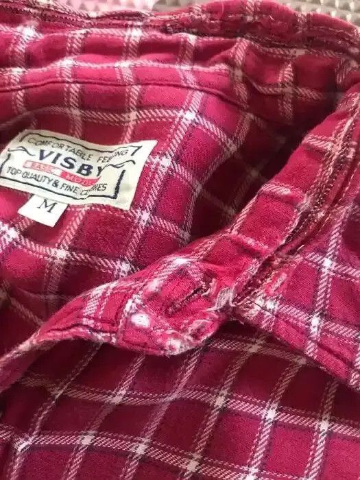 Vintage Vintage Visby Plaid Tartan Flannel Shirt Size US M / EU 48-50 / 2 - 5 Thumbnail