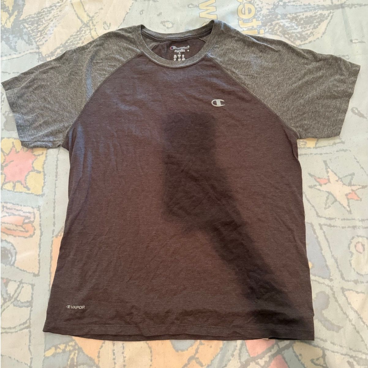 Champion Champion Gray and Black T-Shirt - Stylish and Comfy Size US L / EU 52-54 / 3 - 1 Thumbnail