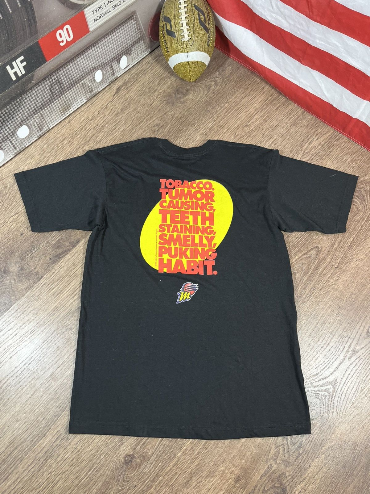 Vintage 1998s Vintage Phoenix Mercury Anti Tobacco Campaign Tee Size US L / EU 52-54 / 3 - 5 Thumbnail