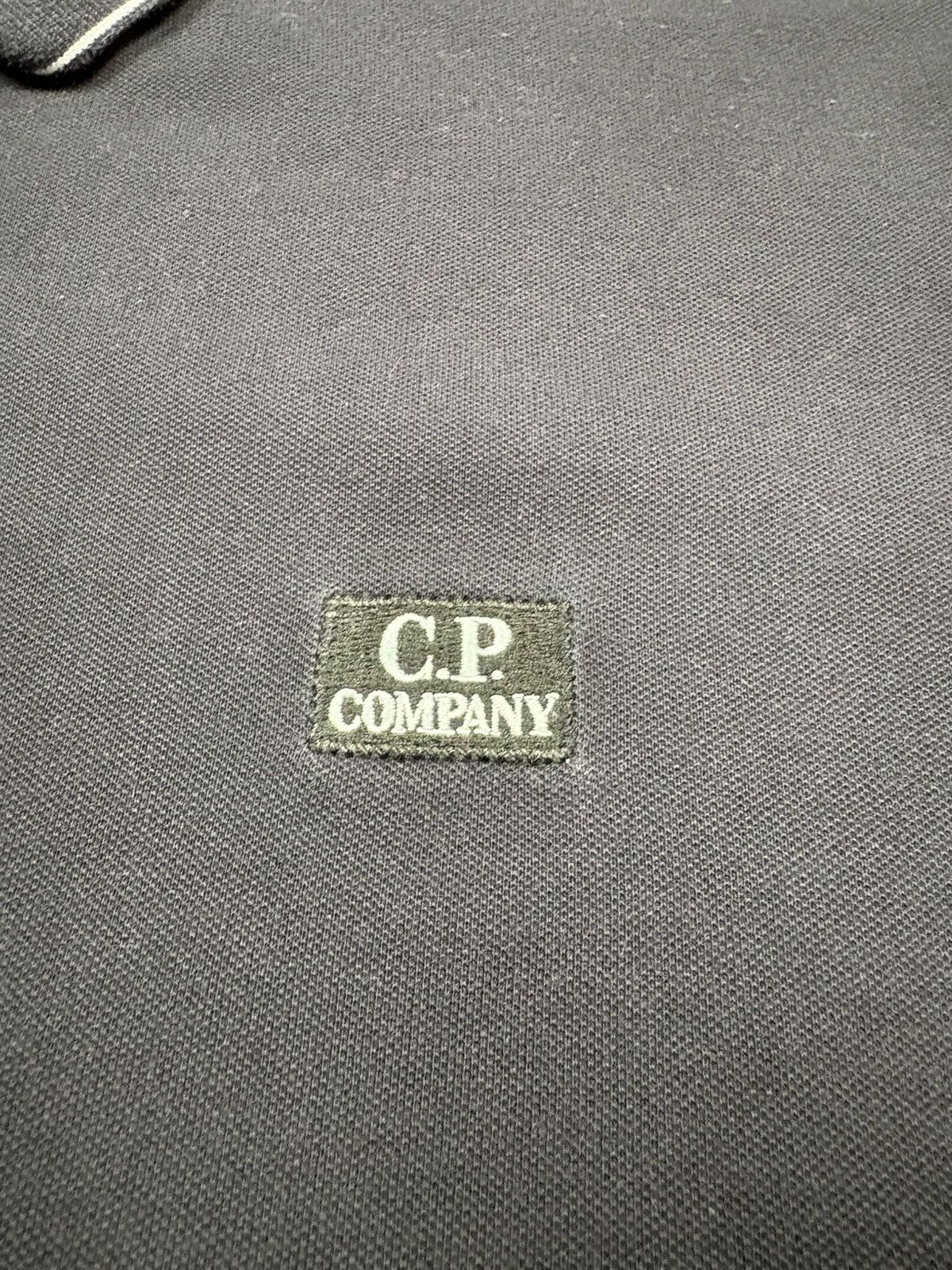 C.P. Company C.P. Company Logo Polo Shirt Black Slim Fit XXXL Casual SS20 Size US XXL / EU 58 / 5 - 8 Thumbnail