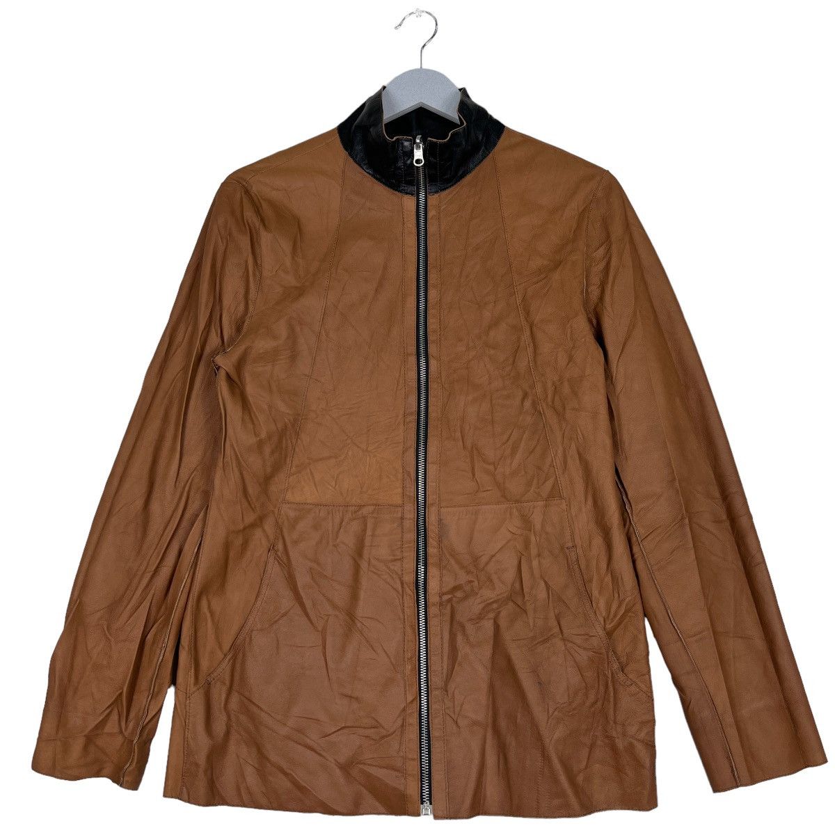 Japanese Brand 🔥 REVERSIBLE LEATHER JACKET Size US M / EU 48-50 / 2 - 13 Thumbnail