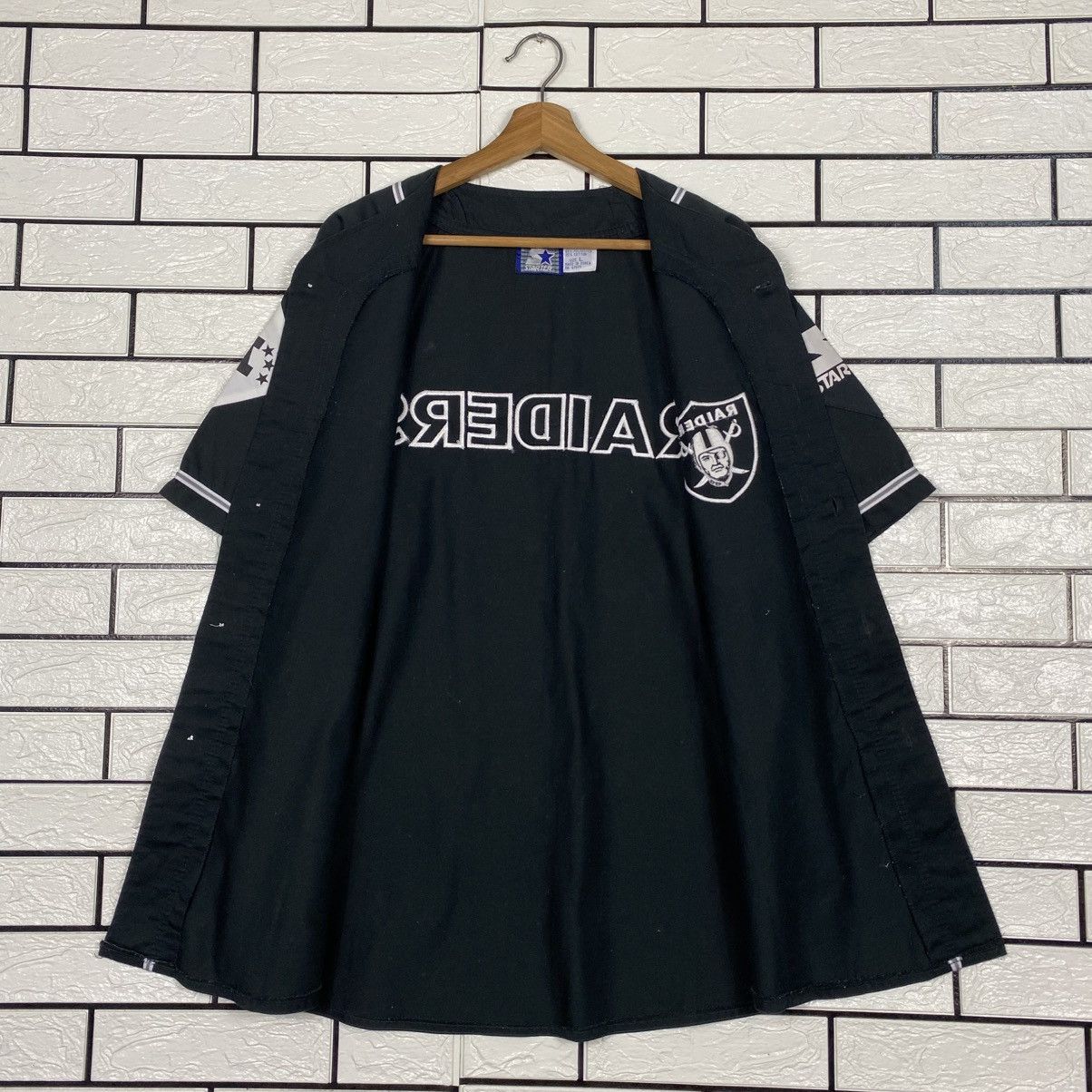 Starter 📌Sportwear Button Shirt Bowling Starter Raiders Big Logo Size US L / EU 52-54 / 3 - 16 Thumbnail