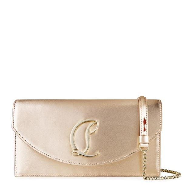 Christian Louboutin Loubi54 Satin Clutch Size ONE SIZE - 1 Thumbnail