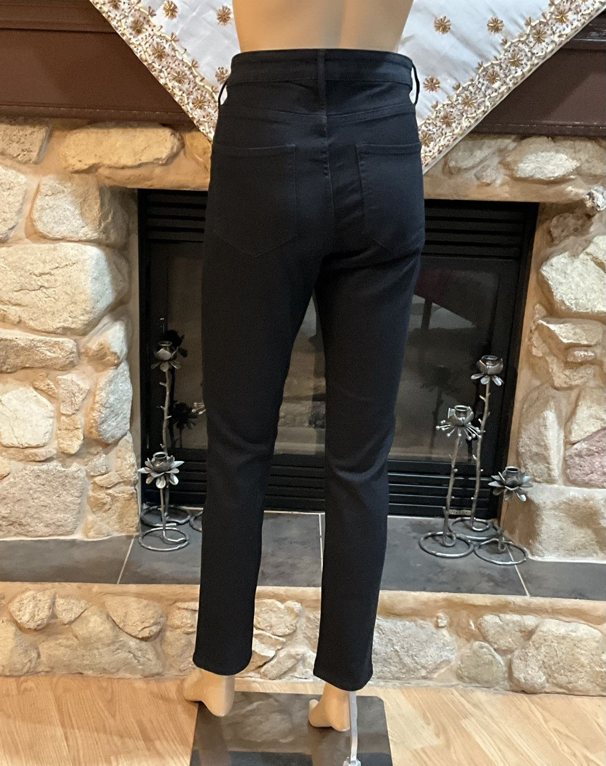 H&M H&M Skinny Ankle Regular Waist Black Jeans 30 Size 30" / US 8 / IT 44 - 3 Thumbnail