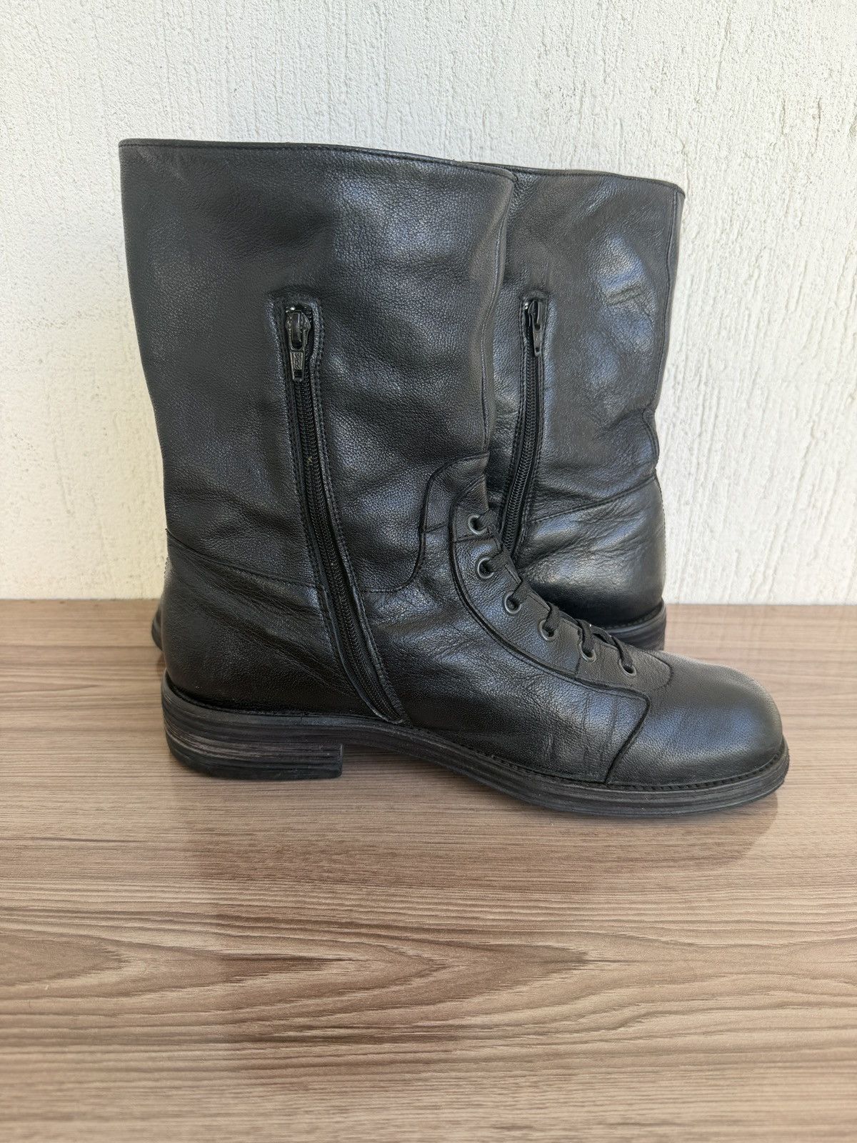 Emporio Armani Aw04-05 EA Avant boots like guid Ccp, ma+ 1923 Size US 13 / EU 46 - 13 Thumbnail