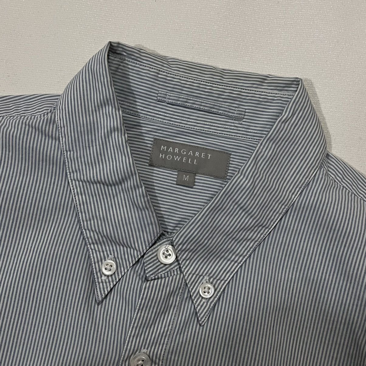 Barbour × Margaret Howell Margaret Howell Stripe Shirt Oxford Size US M / EU 48-50 / 2 - 3 Thumbnail