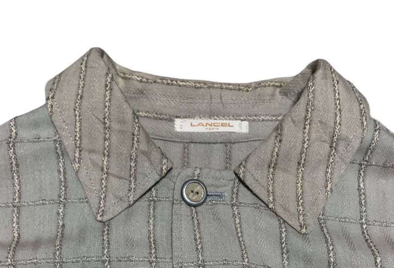 If Six Was Nine Vintage Lancel Paris Patchwork Chore Jacket Button Sun Faded Size US M / EU 48-50 / 2 - 5 Thumbnail