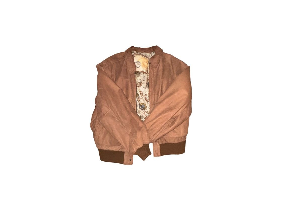 Other Vintage leather jacket Size US L / EU 52-54 / 3 - 2 Thumbnail