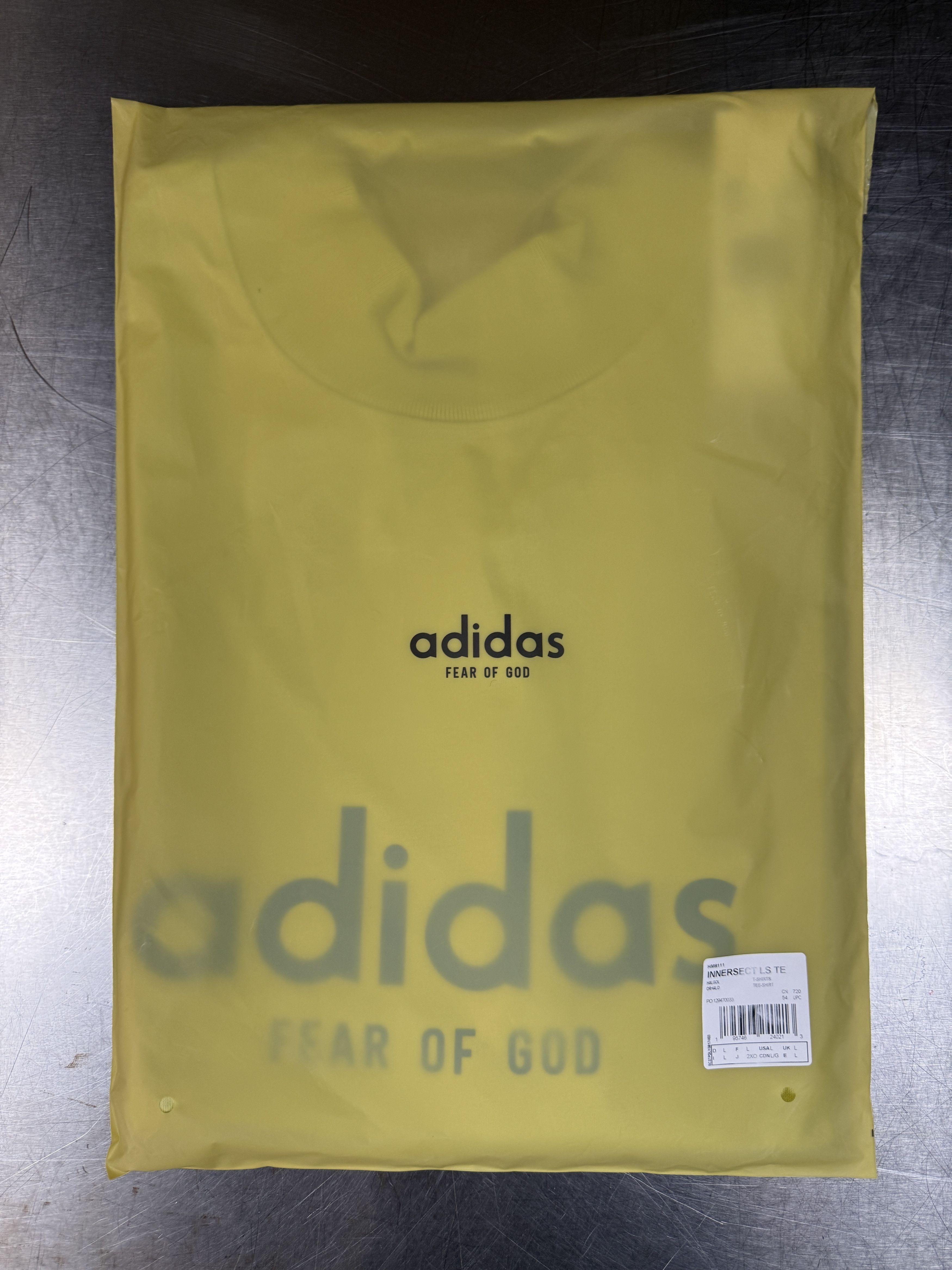 Adidas × Fear of God Limited Adidas x Fear of God Innersect Longsleeve Tee Size US L / EU 52-54 / 3 - 6 Thumbnail