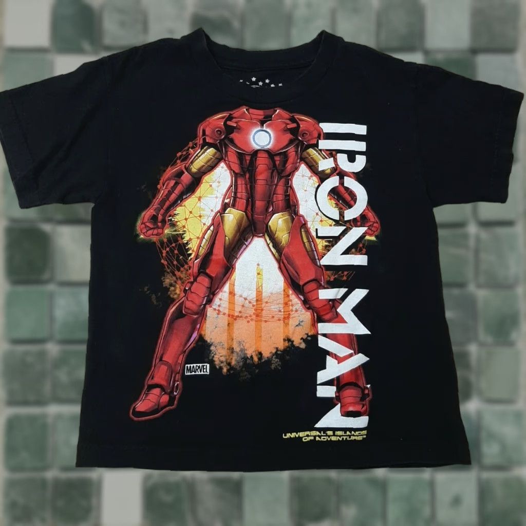 Vintage VINTAGE RARE Marvel Iron Man Islands Of Adventure universal studios T-Shirt Teens S Small Black Boys Size US S / EU 44-46 / 1 - 1 Thumbnail