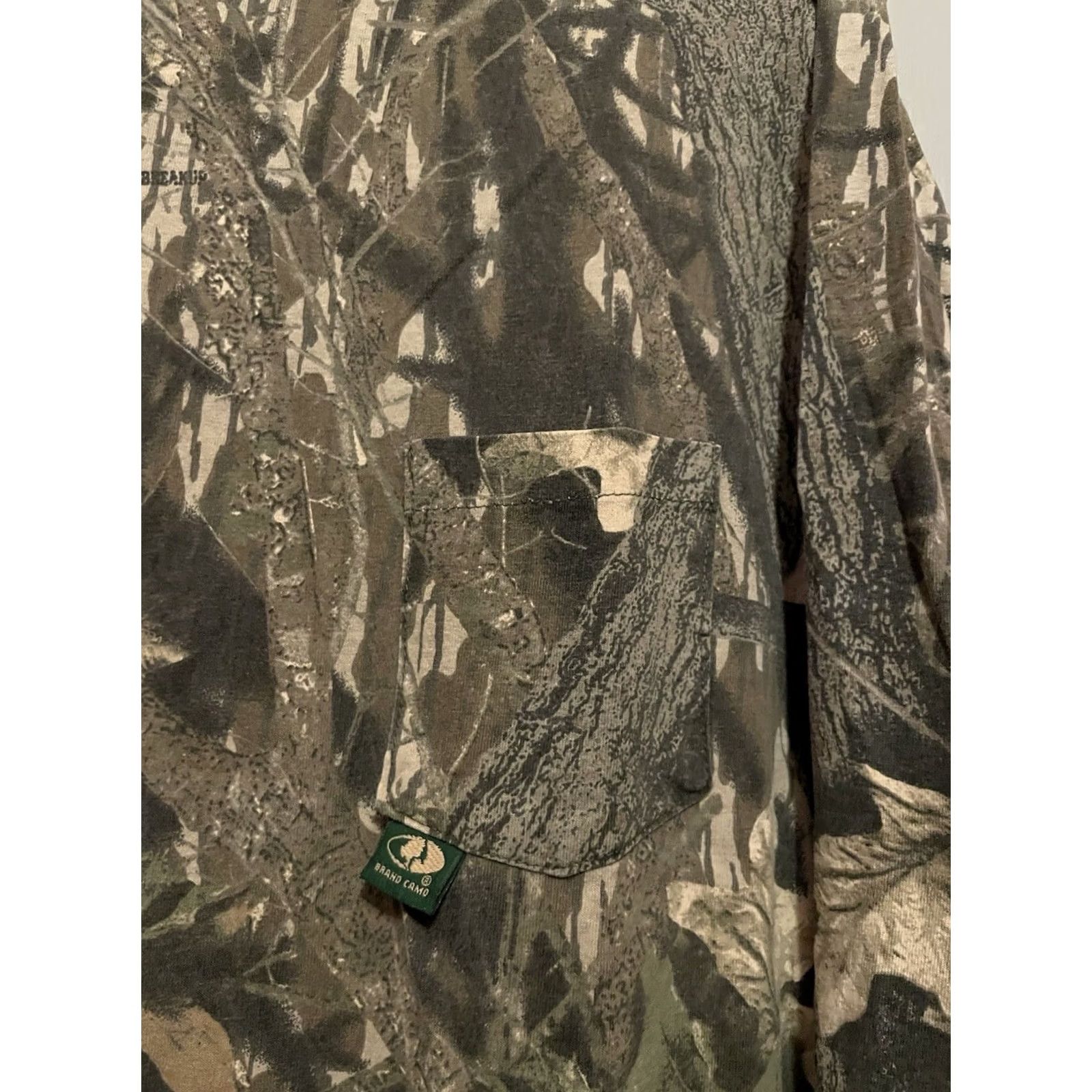 Vintage VINTAGE Mossy Oak BreakUp Camo Long Sleeve T-Shirt Mens 2XL Made In USA Size US XXL / EU 58 / 5 - 5 Thumbnail