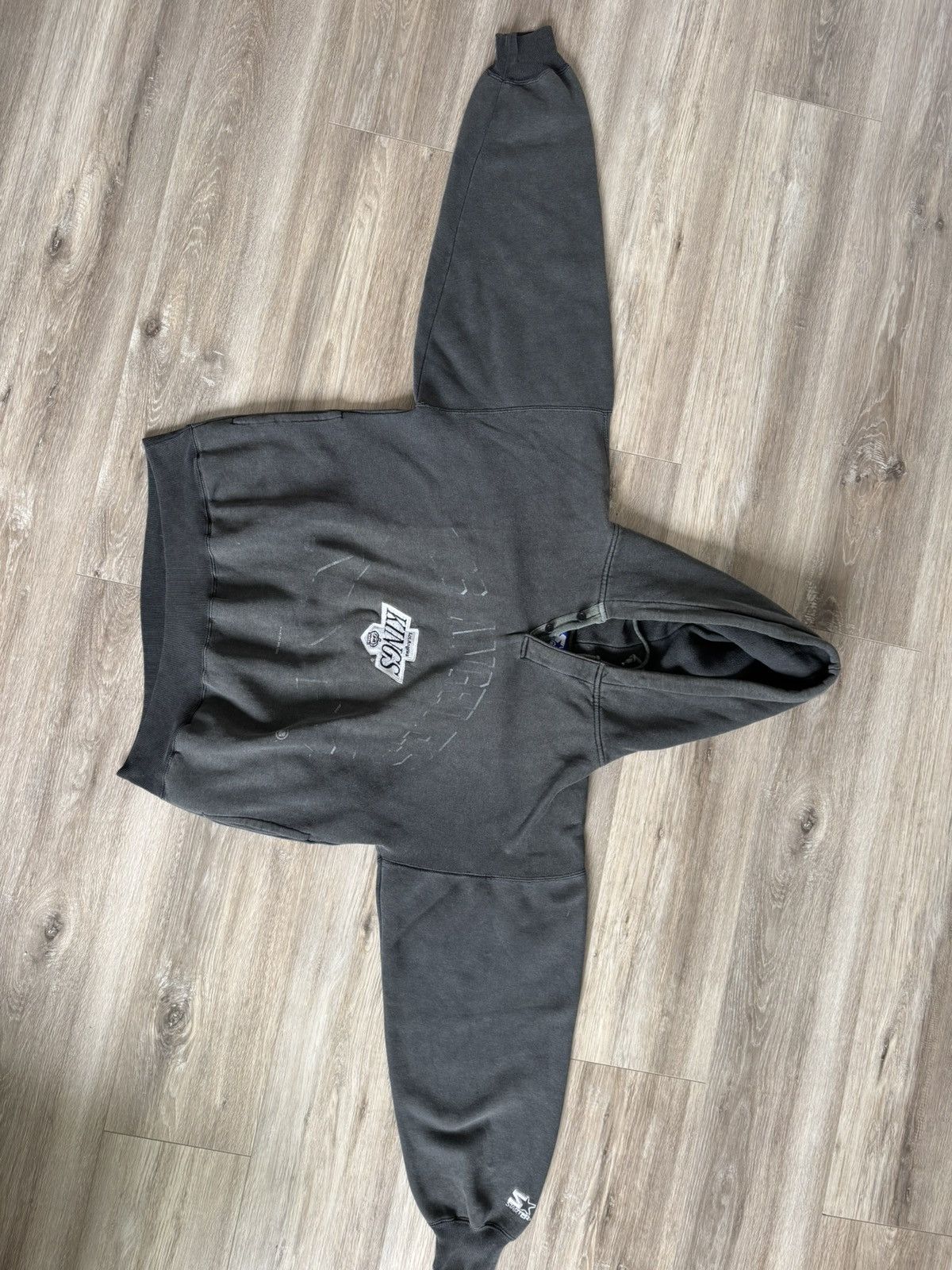 NHL × Vintage Vintage 1992 Los Angeles Kings Hoodie Starter Washed NHL y2k Size US M / EU 48-50 / 2 - 19 Thumbnail