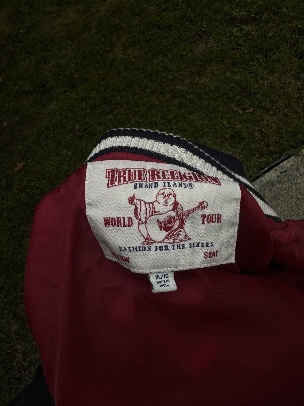 True Religion Vintage True Religion Varsity Jacket Size US XL / EU 56 / 4 - 4 Thumbnail