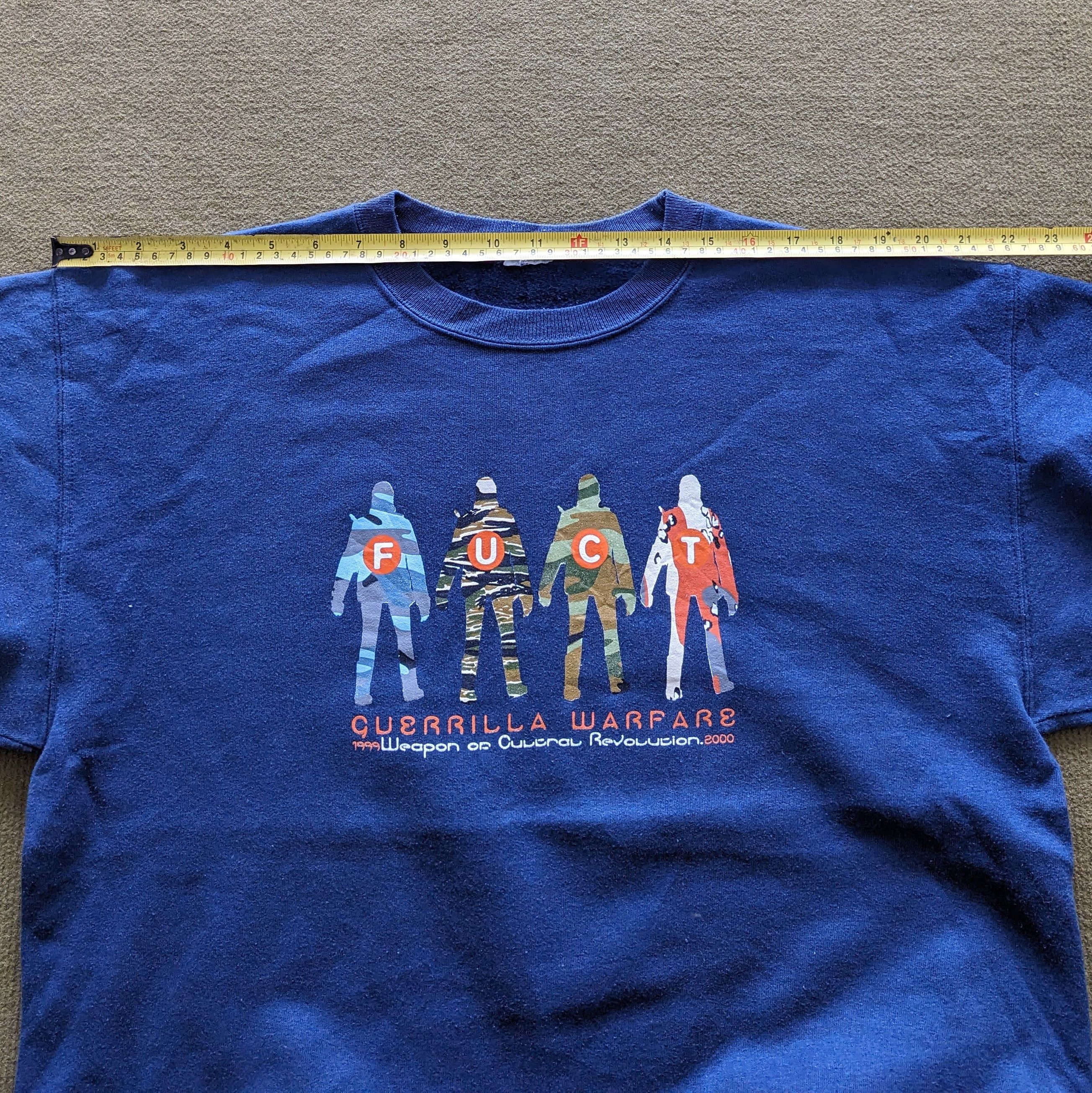 Champion Vintage CHAMPION X FUCT Streetwear Sweatshirt Size US L / EU 52-54 / 3 - 4 Thumbnail