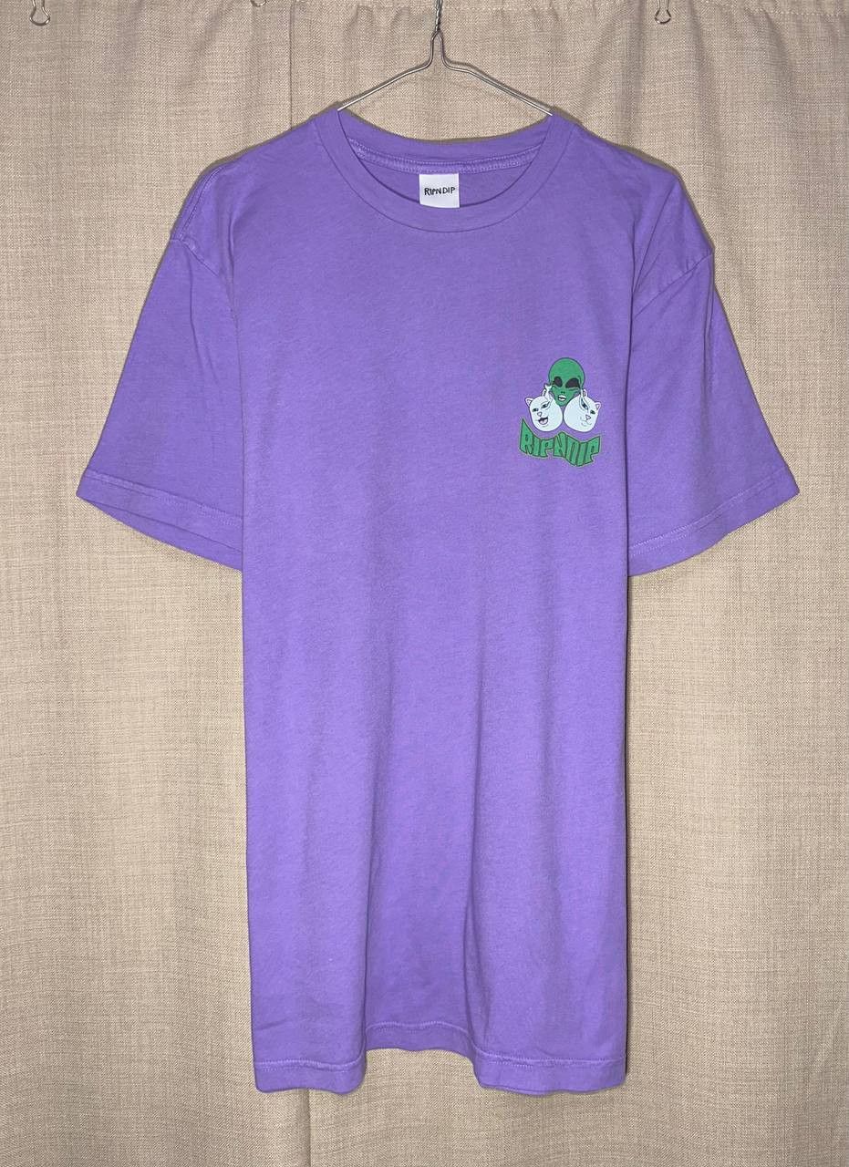 RIPNDIP RIPNDIP Firewire alien Tee Light Purple t shirt cool Size US L / EU 52-54 / 3 - 2 Thumbnail
