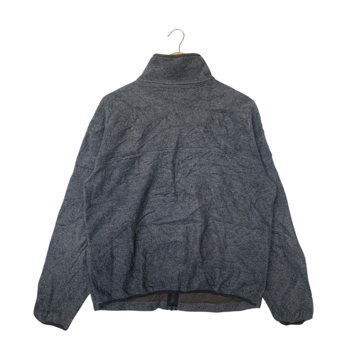 L.L. Bean Vintage L.L. BEAN Grey Zipper Pocket Fleece Sweatshirt Size US M / EU 48-50 / 2 - 4 Thumbnail