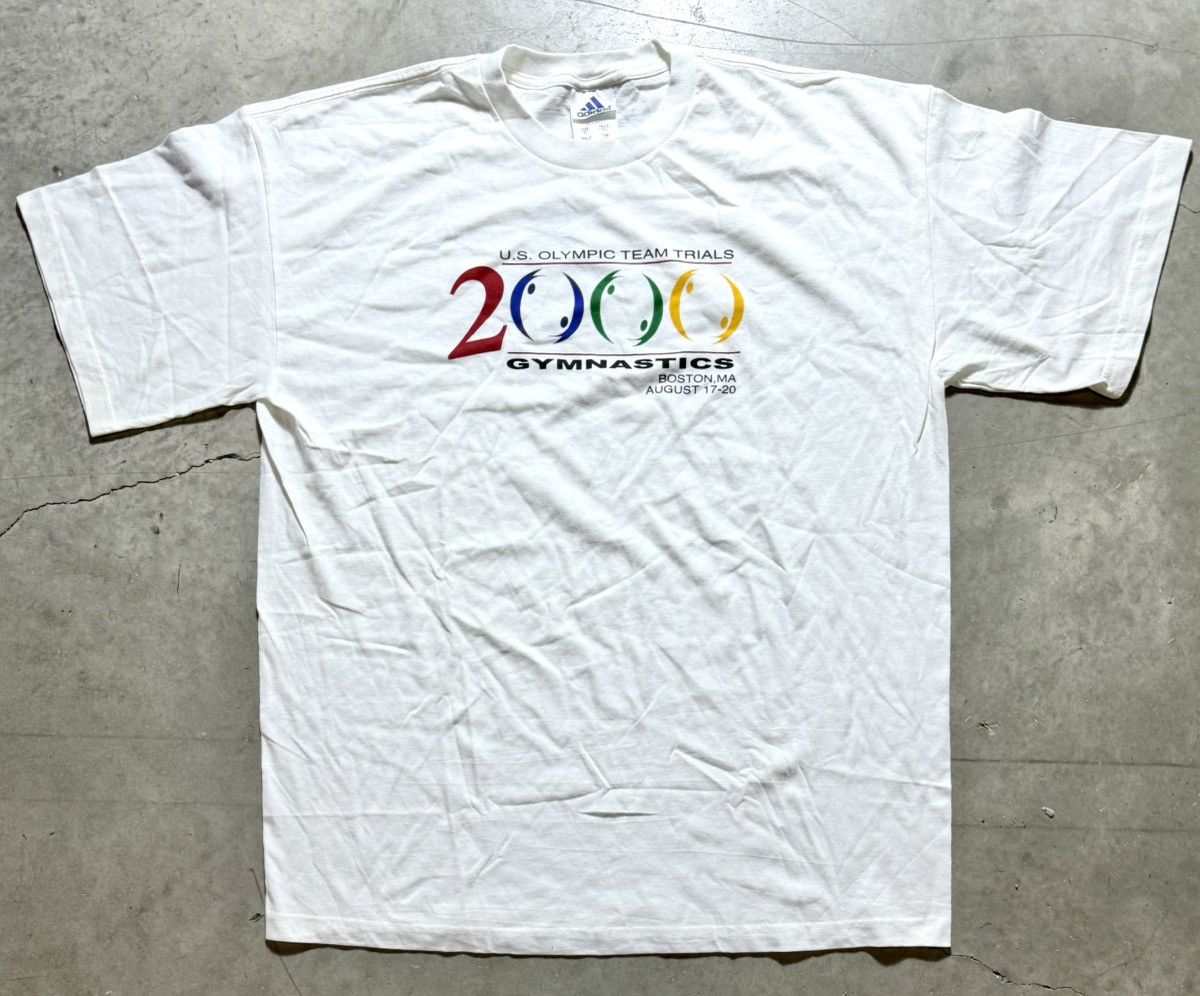 Adidas × USA Olympics × Vintage Vintage adidas Y2K 2000 Olympic Trials Shirt size XL Size US XL / EU 56 / 4 - 1 Thumbnail