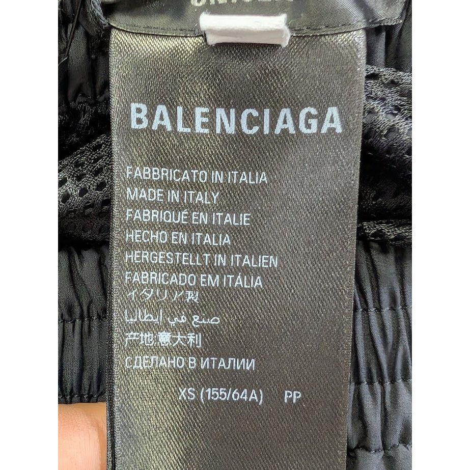 Balenciaga o1rshd1 Tracksuit Pants Nylon in Black Size US 28 / EU 44 - 16 Thumbnail
