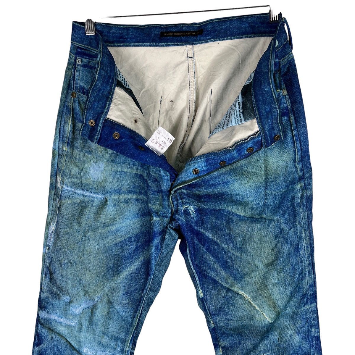 TALKING ABOUT THE ABSTRACTION TALKING ABOUT THE ABSTRACTION PHOTO DENIM Size US 32 / EU 48 - 9 Thumbnail
