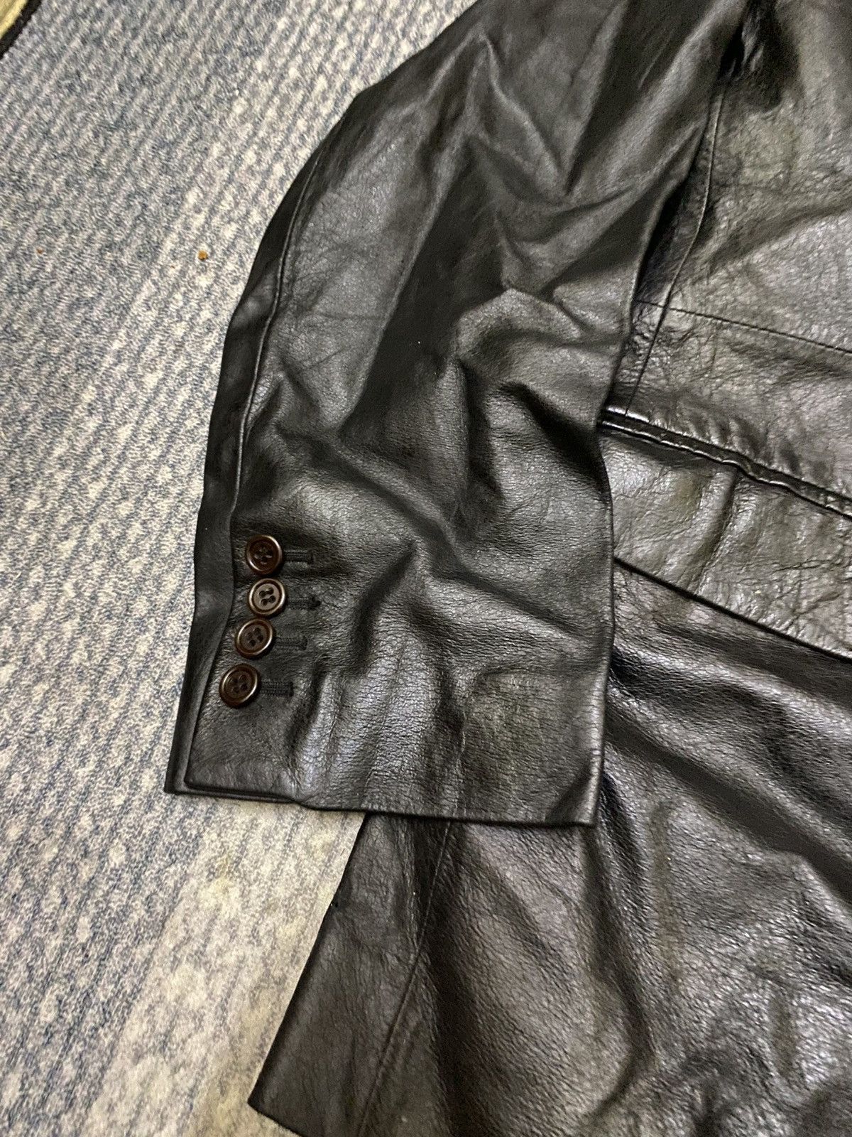 Genuine Leather × If Six Was Nine × Tornado Mart TORNADO MART PORK SKIN LEATHER JACKET Size US M / EU 48-50 / 2 - 5 Thumbnail