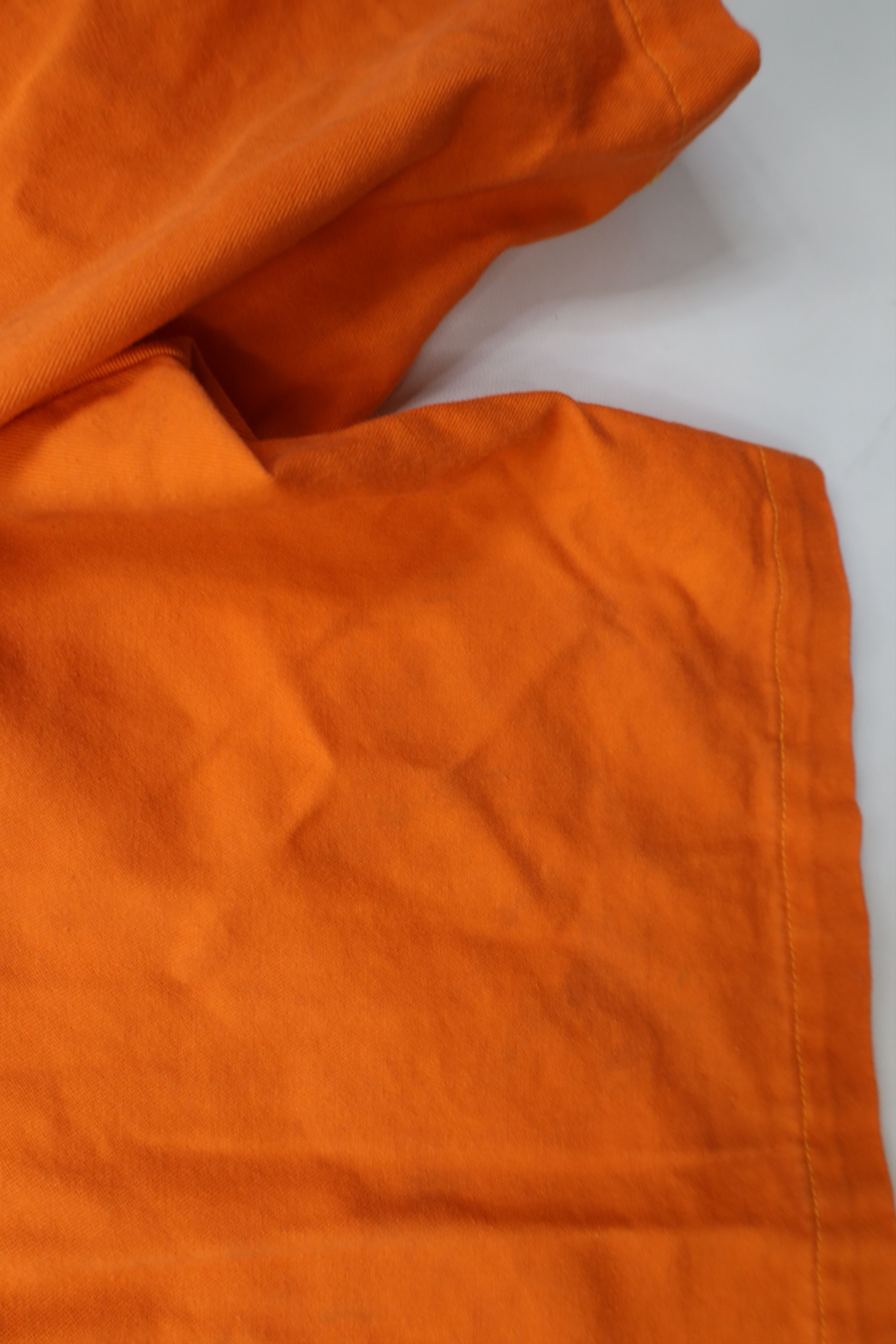J.Crew × Vintage Vintage 90s J Crew Cotton Above Knee Shorts Orange USA Size US 34 / EU 50 - 15 Thumbnail