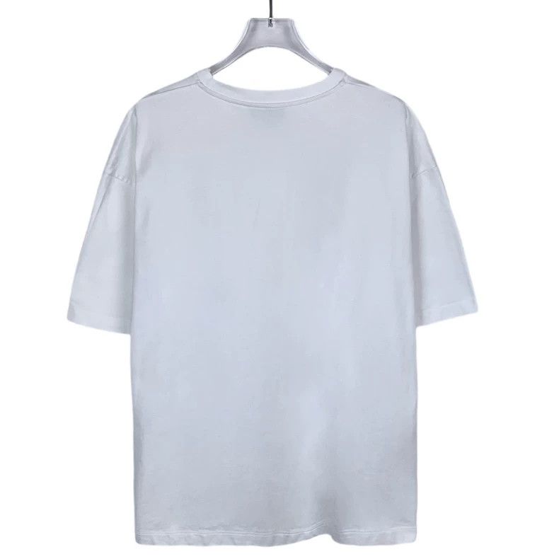 Prada Prada 21 styles of metal logo triangle logo round neck whit Size US L / EU 52-54 / 3 - 2 Thumbnail