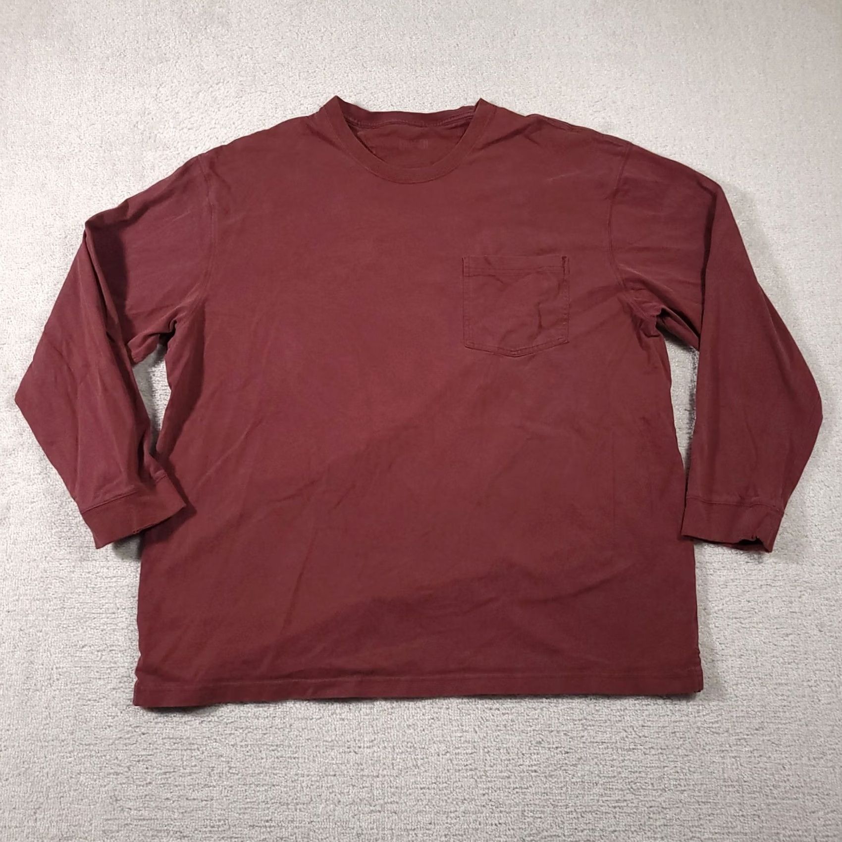 Duluth Trading Company Duluth Trading Company Shirt Mens 2XL Red Long Sleeve Grunge Workwear Pocket Size US XXL / EU 58 / 5 - 2 Thumbnail