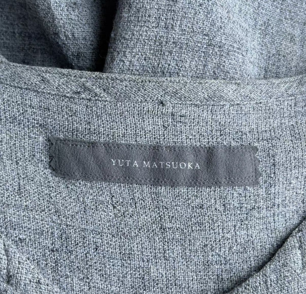 Yohji Yamamoto Yuta Matsuoka Multi-Button Linen Shirt K4 Size US S / EU 44-46 / 1 - 7 Thumbnail