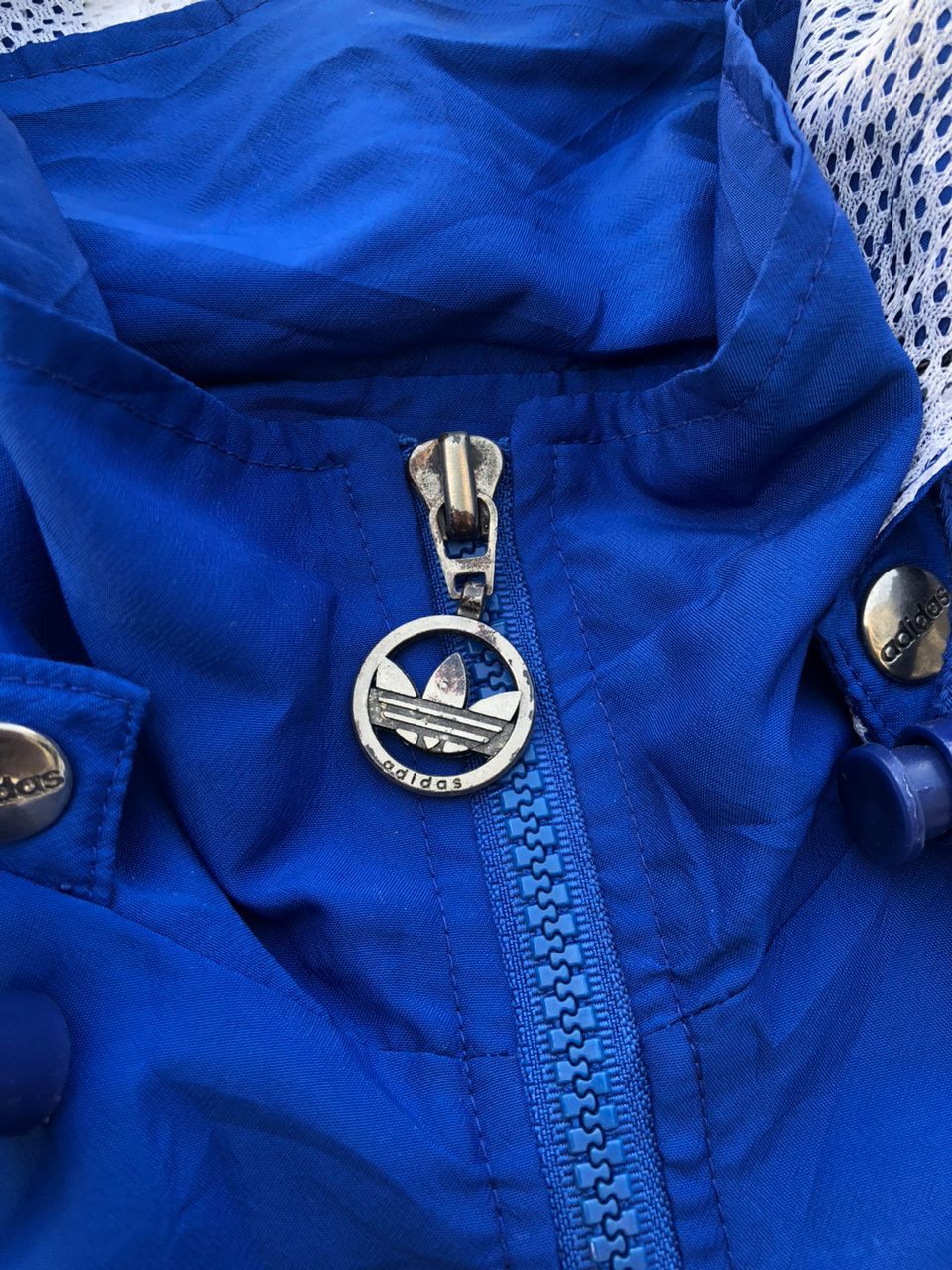 Adidas Vintage 90s Adidas Trefoil Windbreaker Jacket Size US XL / EU 56 / 4 - 8 Thumbnail