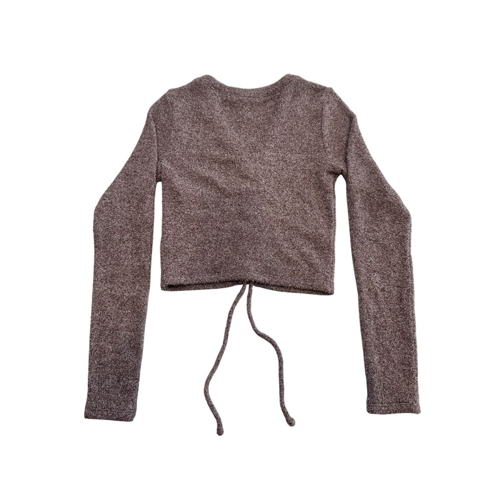Other Wild Fable Sweater Women’s S Cropped V-Neck Mauve Pre-Owned Size S / US 4 / IT 40 - 6 Thumbnail