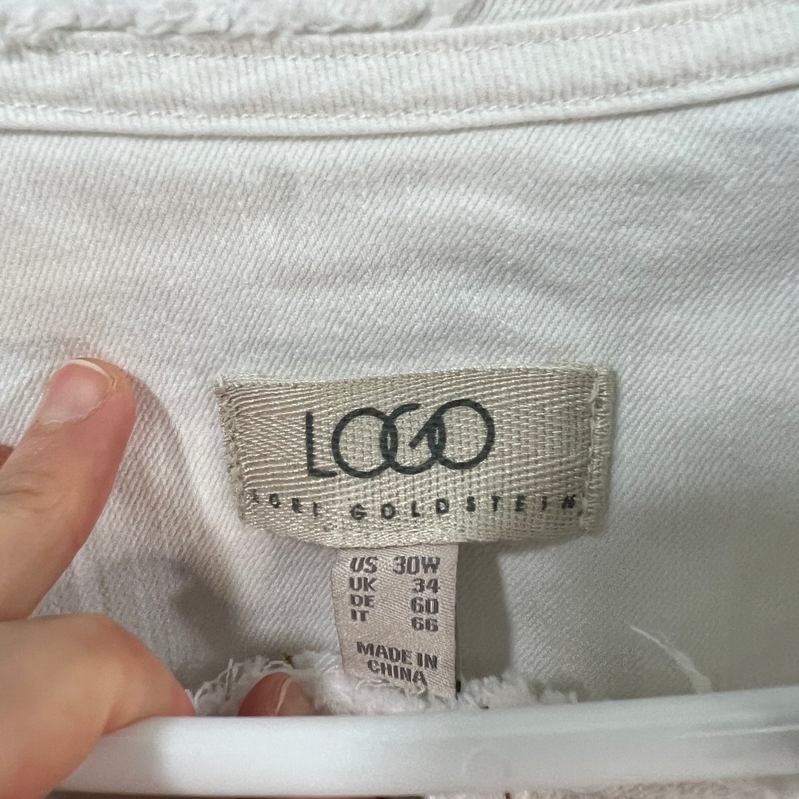 Other LOGO by Lori Goldstein Jeans Jacket Womens Size 4XL / US 24-26 - 3 Thumbnail