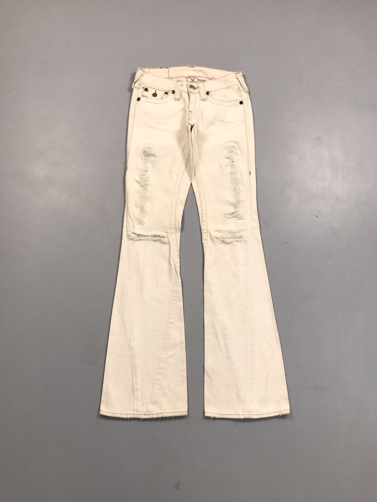 Vintage Rare vintage womens bootcut denim pants Size 26" / US 2 / IT 38 - 1 Thumbnail