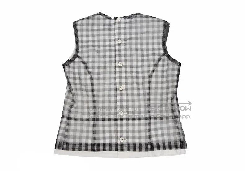 Comme des Garcons Comme Des Garcons Double-layered back button vest Size M / US 6-8 / IT 42-44 - 1 Thumbnail