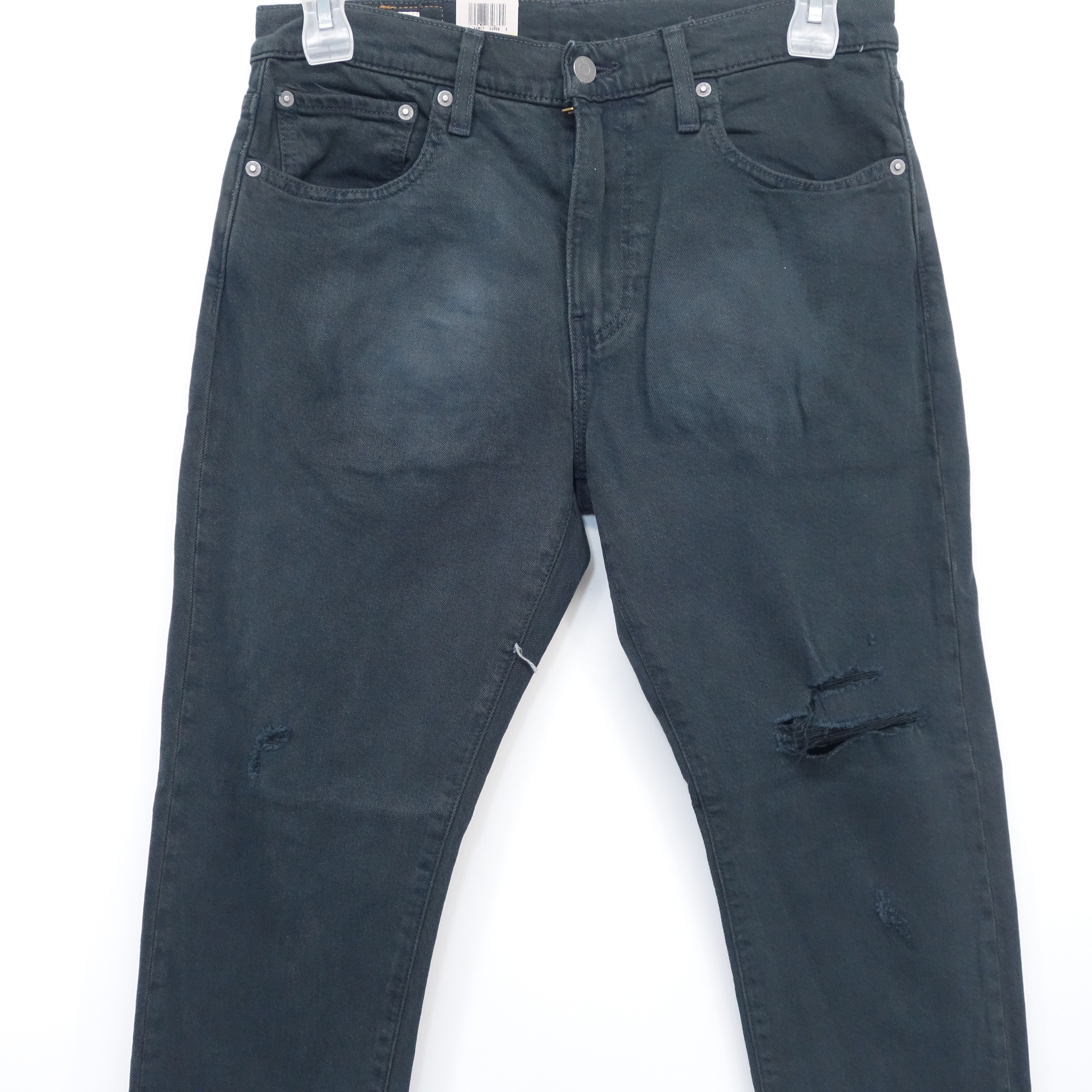 Levi's Lot 512 Slim Taper Ripped Skate Raw Hem Denim Jeans 32 x 32 Size US 32 / EU 48 - 7 Thumbnail