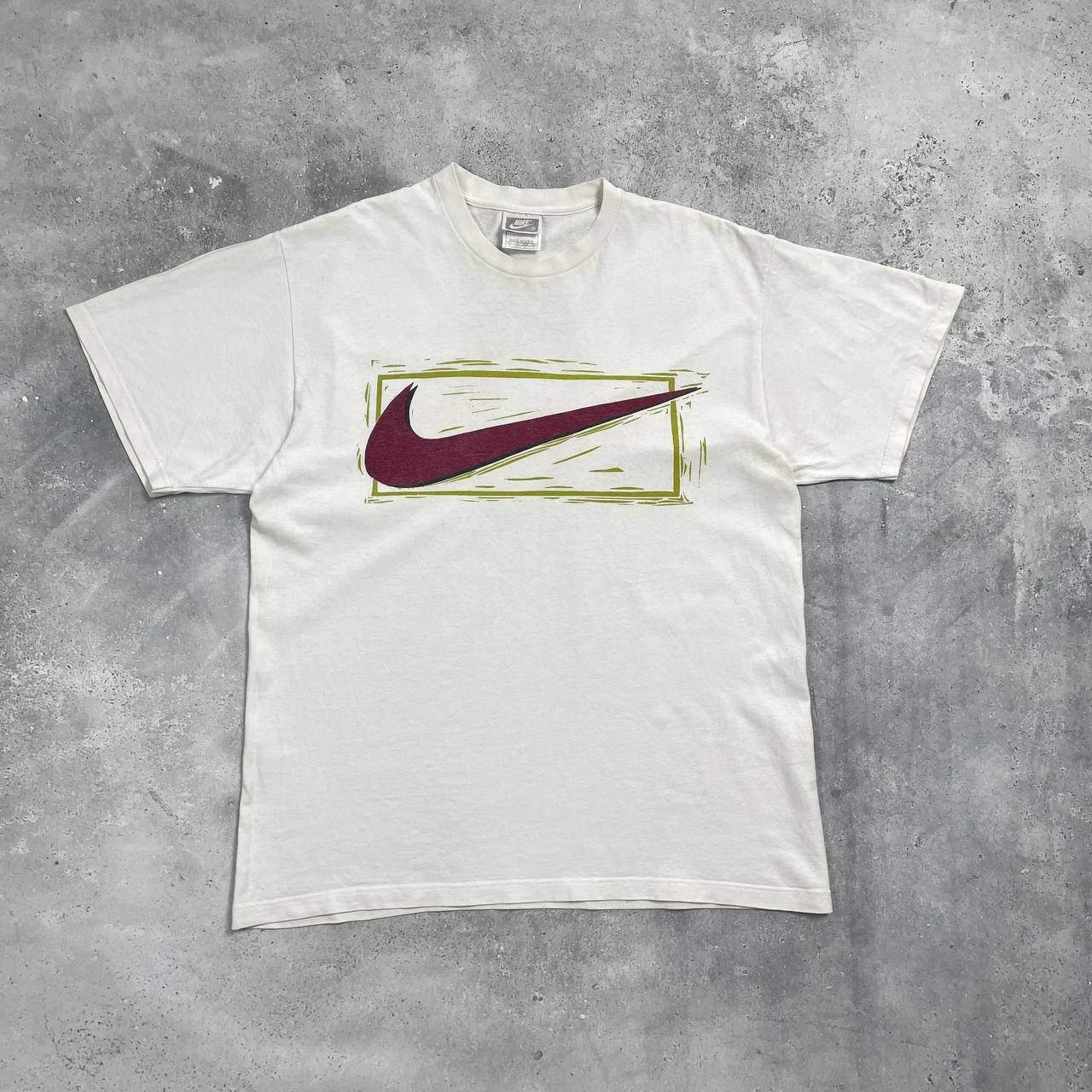 Nike Vintage 90s Nike Just Do It Graphic T Shirt Made In USA M Size US M / EU 48-50 / 2 - 1 Thumbnail