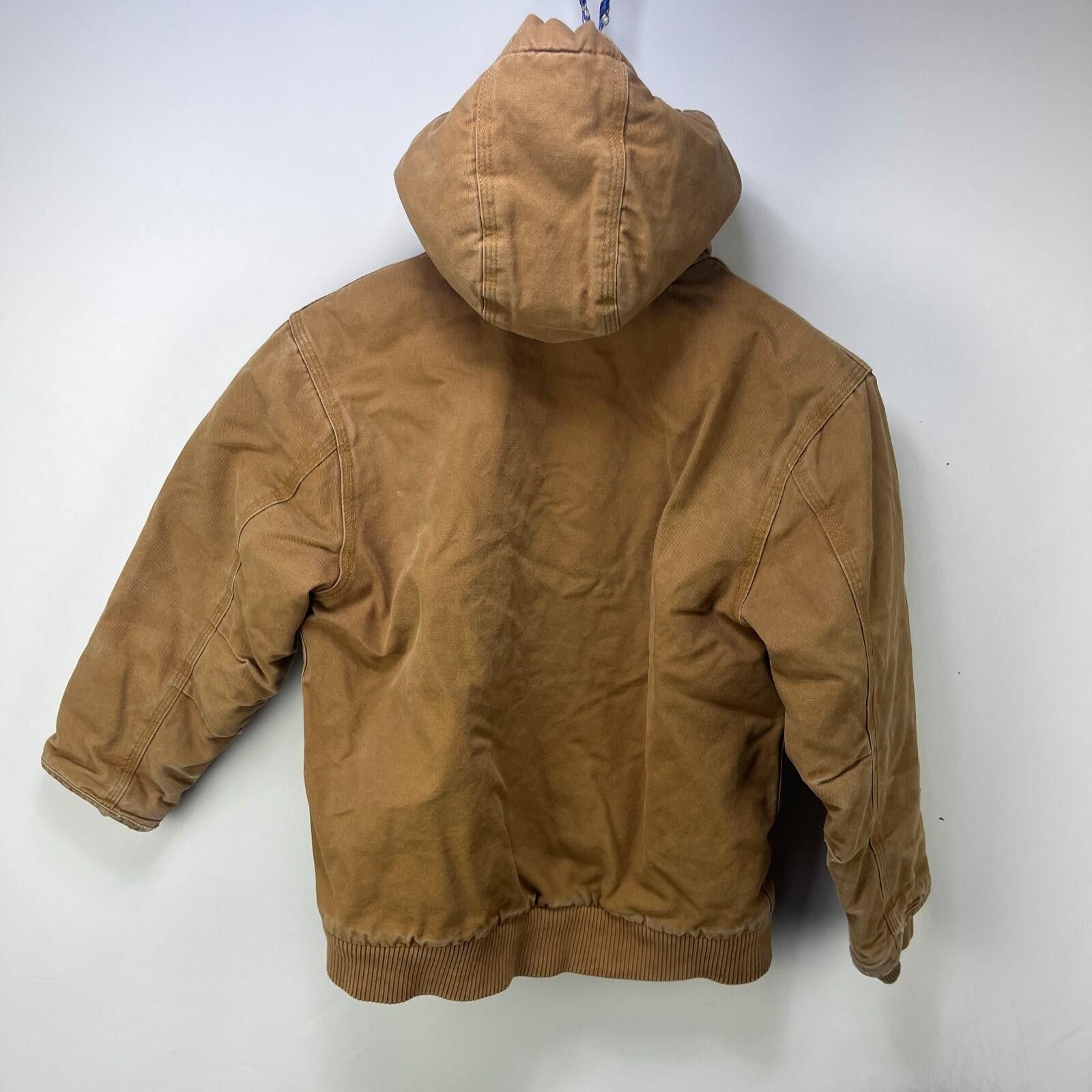Carhartt Vintage Carhartt Hooded Jacket Medium Youth Size US M / EU 48-50 / 2 - 11 Thumbnail
