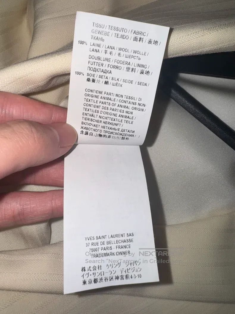 Saint Laurent Paris Saint Laurent Paris blazer Size US S / EU 44-46 / 1 - 7 Thumbnail