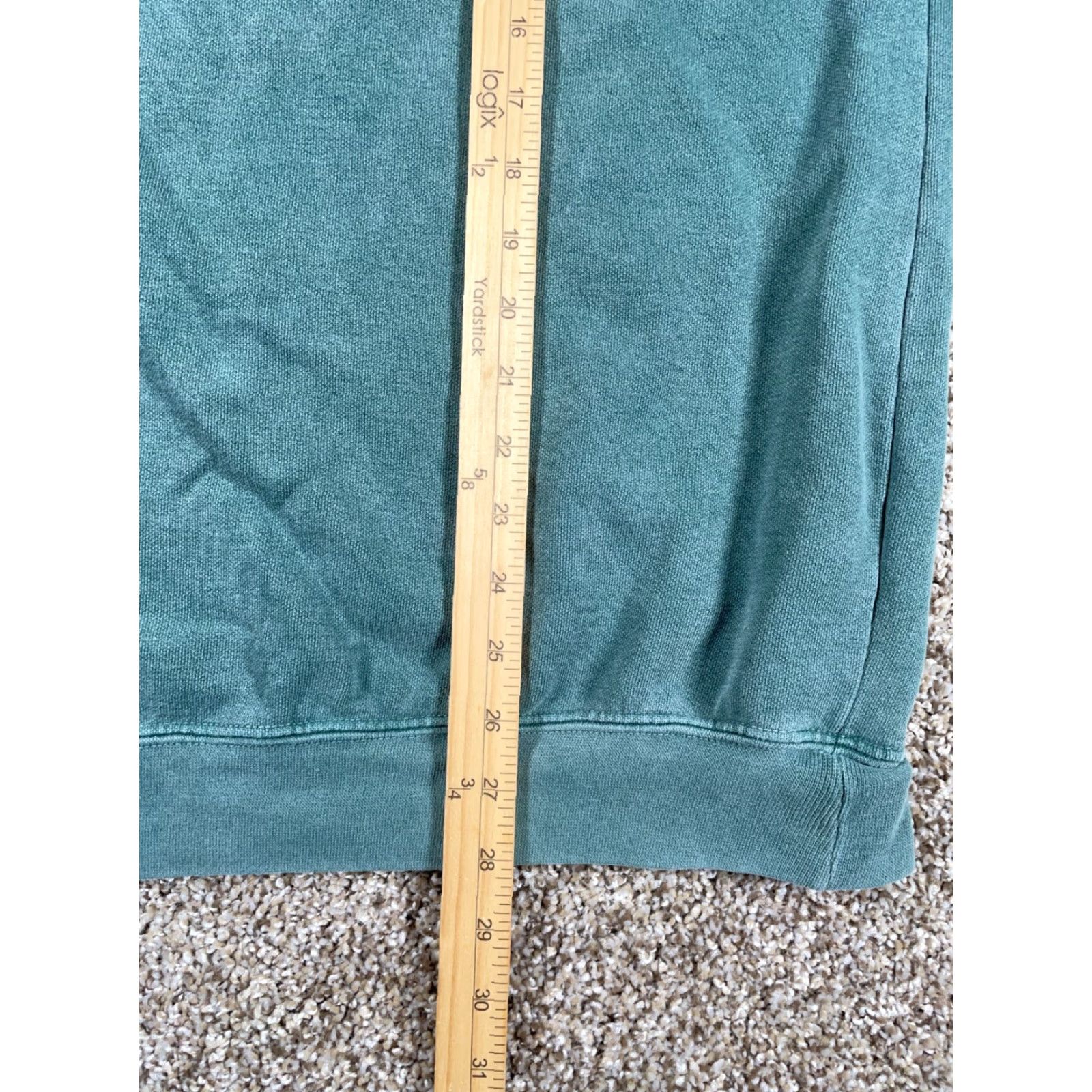 Vintage LGND Supply Co. Garment Dyed Sweatshirt Adult Large Green Graphic Print Cars Mens Size US L / EU 52-54 / 3 - 7 Thumbnail