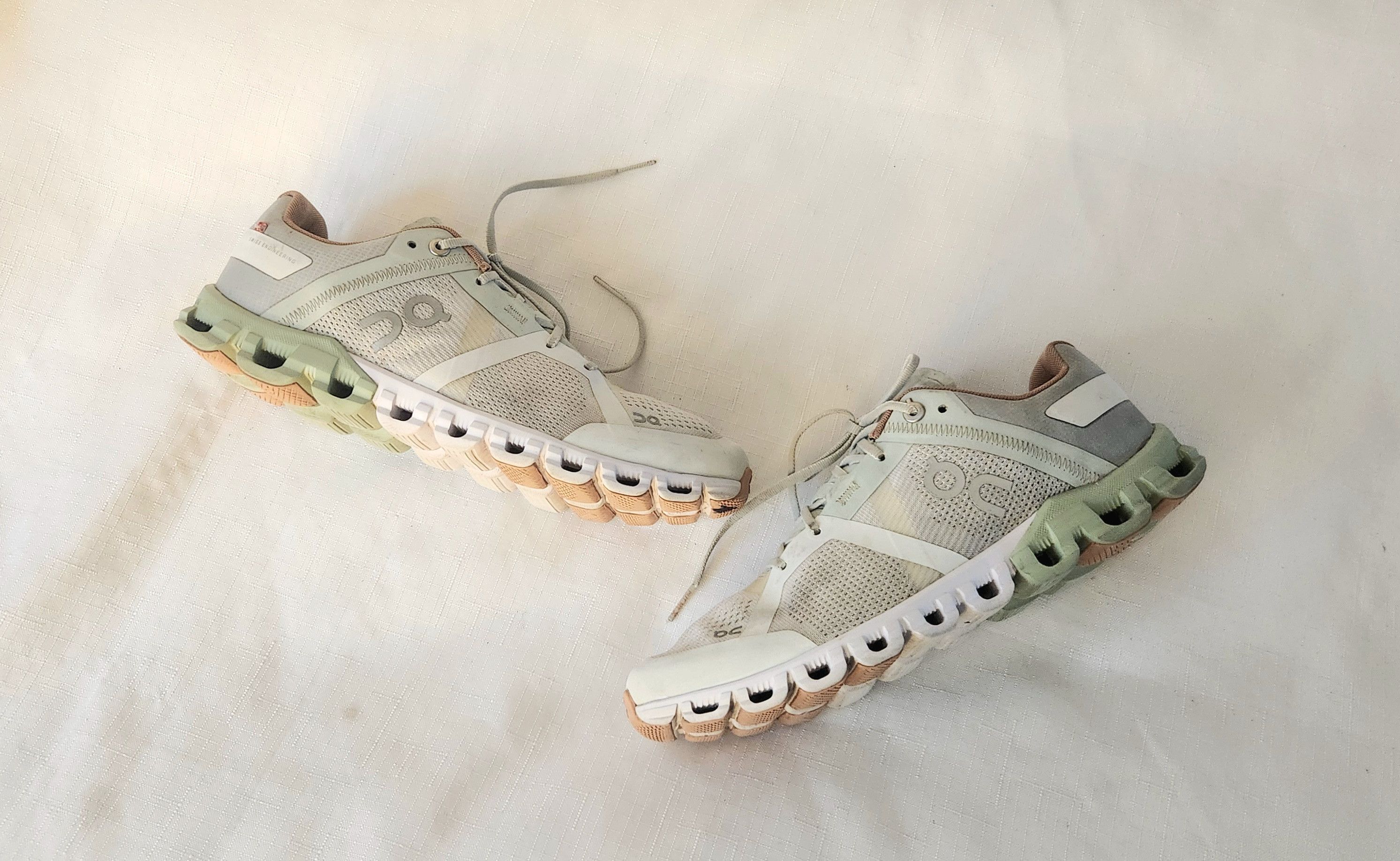 On On Cloudflow Running Shoes Women's Sz 8 Lime Green Athletic Size US 8 / IT 38 - 2 Thumbnail